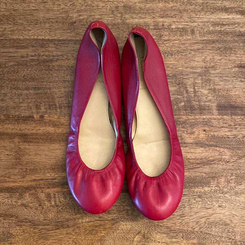 Used pair of J. Crew womens shoes. Size 10.